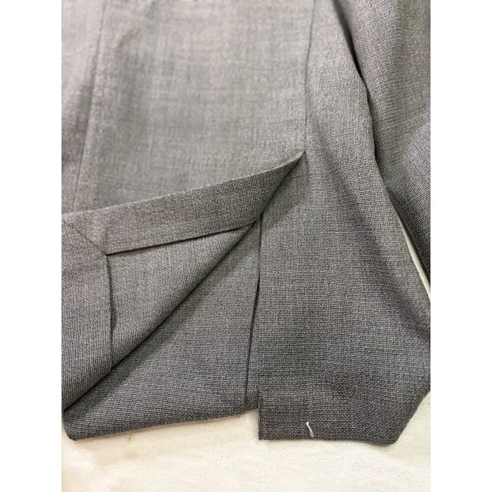Bonobos Marzotto Italian Wool Men’s Sport Coat Blazer Gray 40R Standard Fit